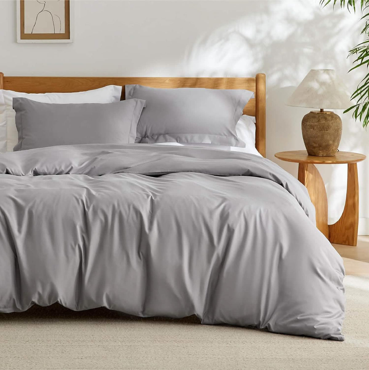 Duvet Cover Set, Brushed Microfiber for Guest Rooms and Everyday Bedroom Styling, 9 Sizes and 36 Colors image 36