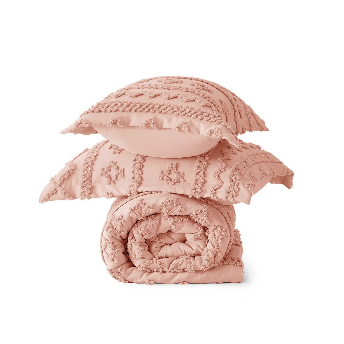 Bed Comforter, Boho Deluxe Embroidery Set, Breathable Construction, Machine-Washable Care for Everyday Bedding and Comfortable Sleep image 36