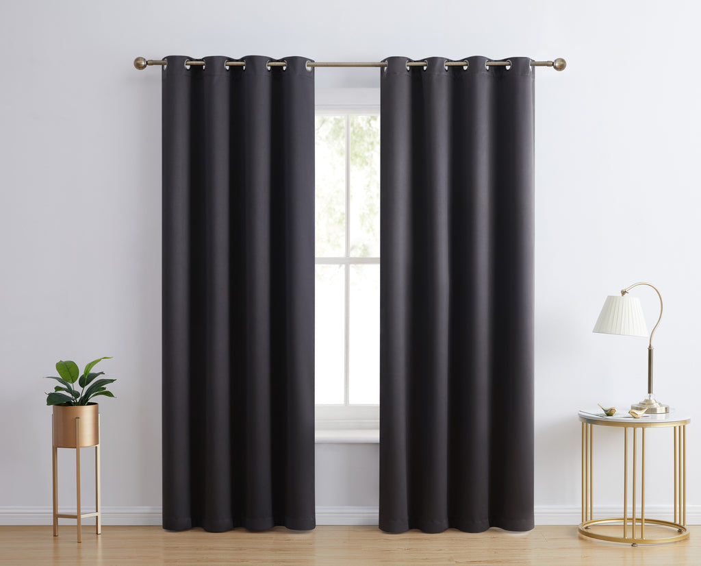 Window Curtain, Laurance 100% Blackout Grommet Panels, Machine-Washable Care for Bedrooms, Living Rooms and Home Privacy image 36