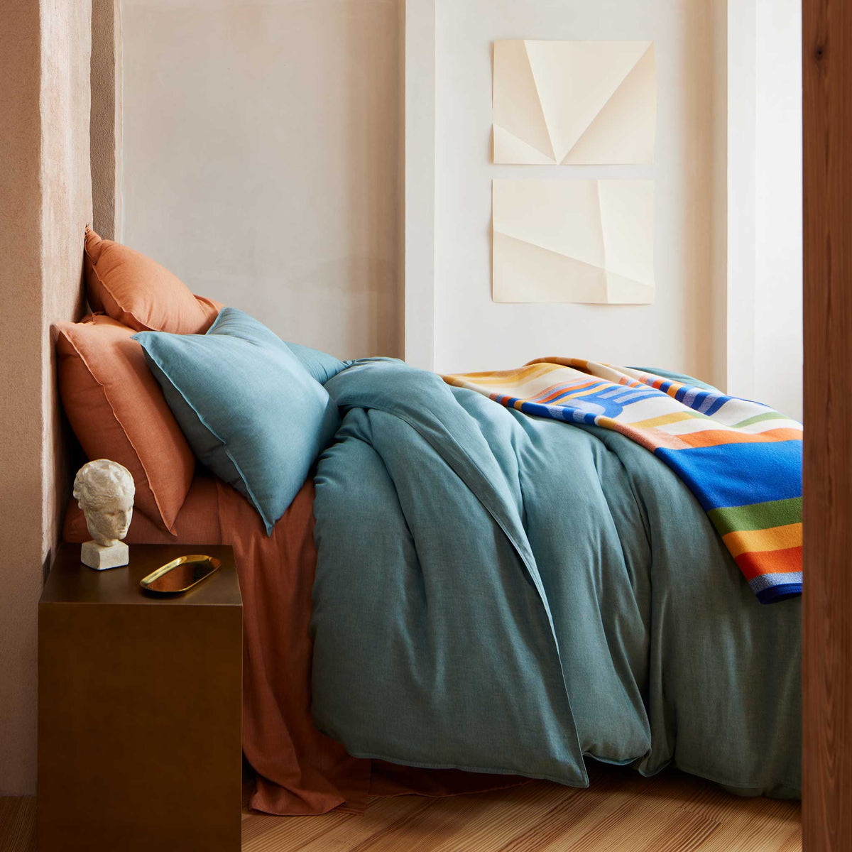 Duvet Cover, Heathered Cashmere, Lightweight Design, Breathable Construction for Everyday Bedding, Guest Bedrooms and Comforter Protection image 37