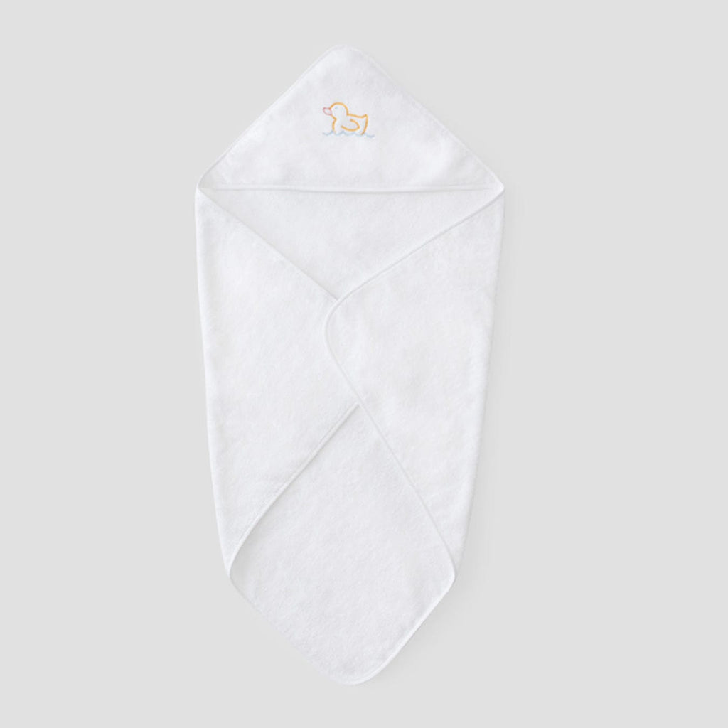 Bath Linen, Baby Hooded Towel, Organic Cotton Shell for Daily Bathroom Routines and Guest Baths, 18 Color Options image 37