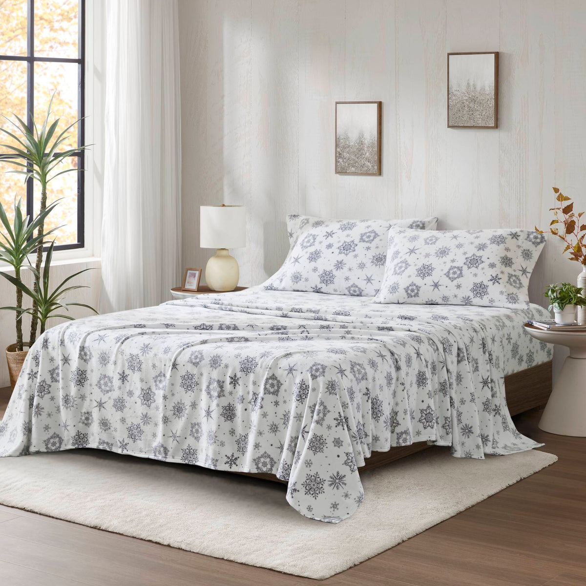 Bed Sheet Set, Micro Fleece, Machine-Washable Care for Everyday Bedroom Comfort and Guest Rooms, 6 Sizes and 15 Colors image 37