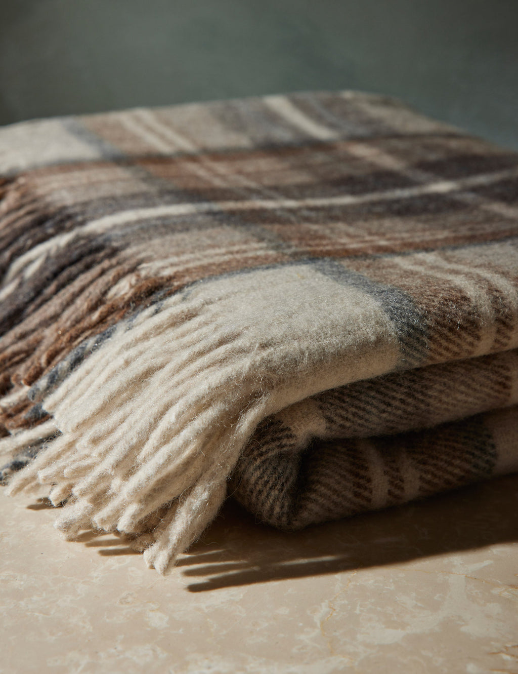 Cozy Throw Blanket, Recycled Wool for Living Rooms, Bedrooms and Everyday Lounging, 2 Color Options image 38