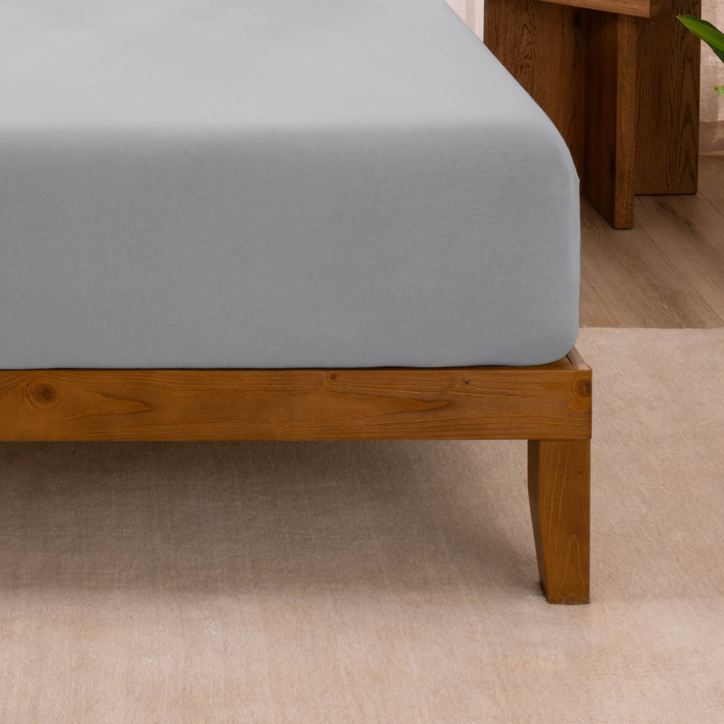 Bed Sheet Set, Organic Cotton Jersey for Master Bedrooms, Guest Beds and Daily Use, 6 Sizes and 9 Colors image 38