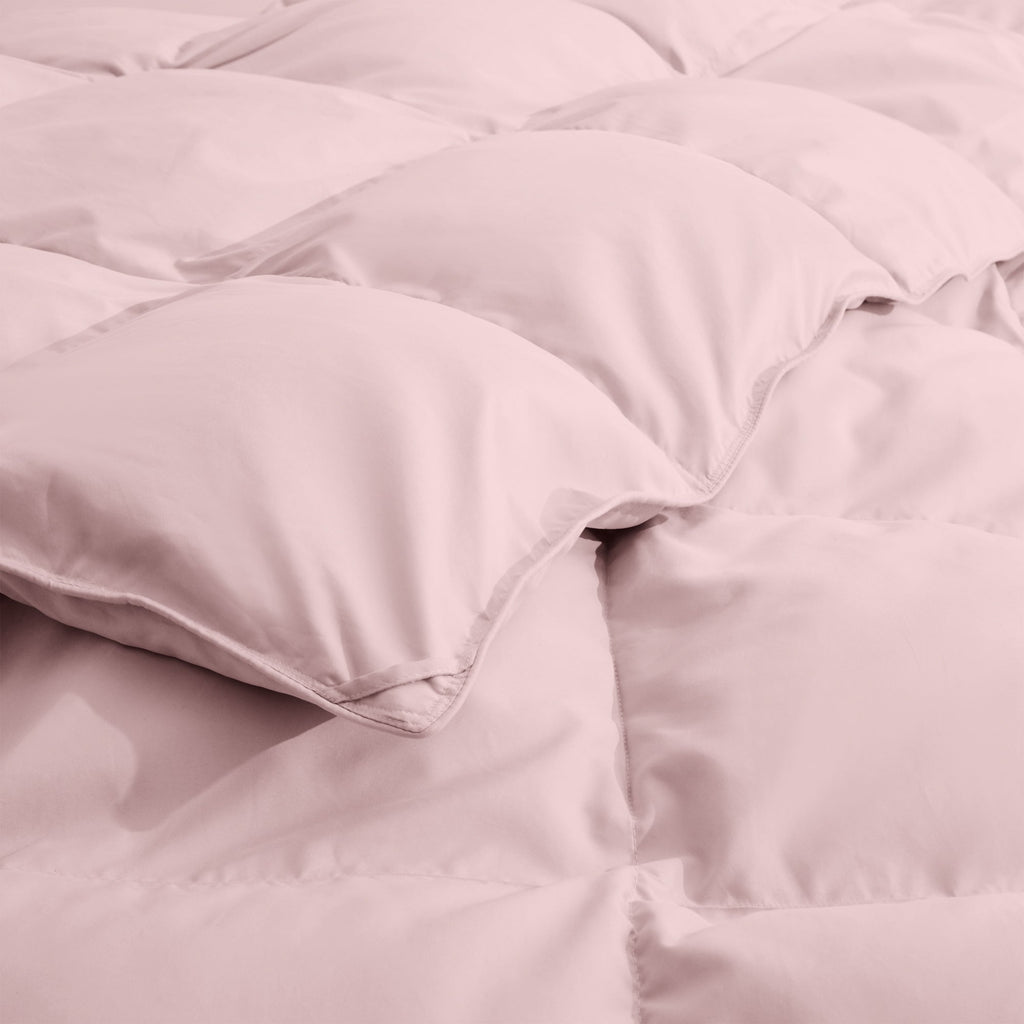 Down & Feather Comforter, Goose, Lightweight Design, Machine-Washable Care for Everyday Bedding and Comfortable Sleep, 4 Sizes and 8 Colors image 38