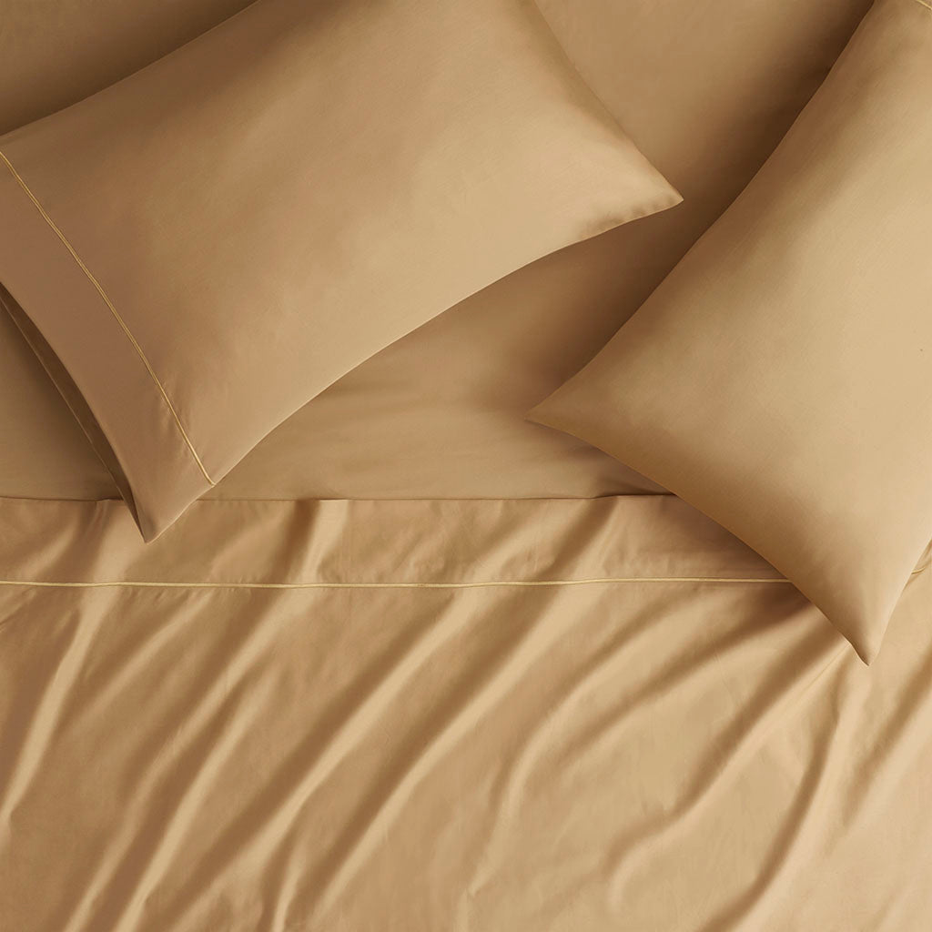 Bed Sheet Set, 600 Thread Count Pima Cotton Pima Cotton, Machine-Washable Care for Everyday Bedroom Comfort and Guest Rooms image 38