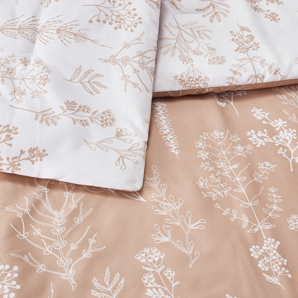 Duvet Cover Set, Reversible Floral Print, Breathable Construction for Bedroom Bedding Refresh and Everyday Comfort, 4 Sizes and 13 Colors image 38