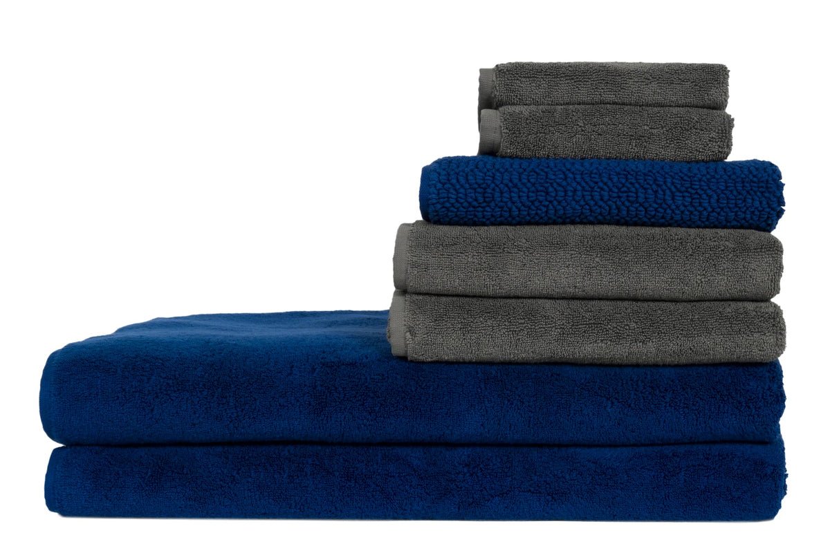 Bath Linen, Hand Towel, Organic Cotton Shell for Daily Bathroom Routines and Guest Baths, 7 Color Options image 39