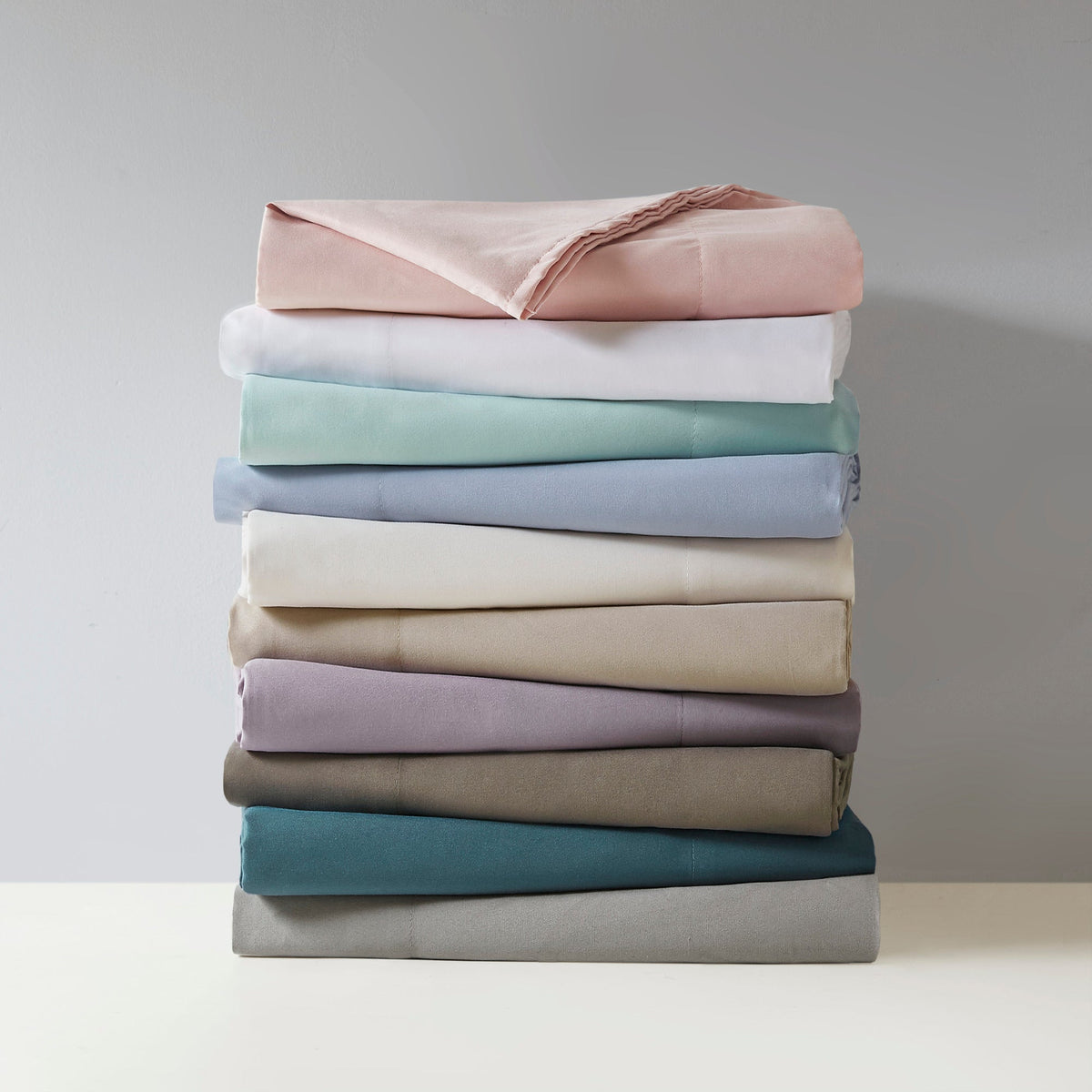 Bed Sheet Set, 3M Microcell Luxurious Brushed Microfiber Deep, Lightweight Design for Master Bedrooms, Guest Beds and Daily Use image 39