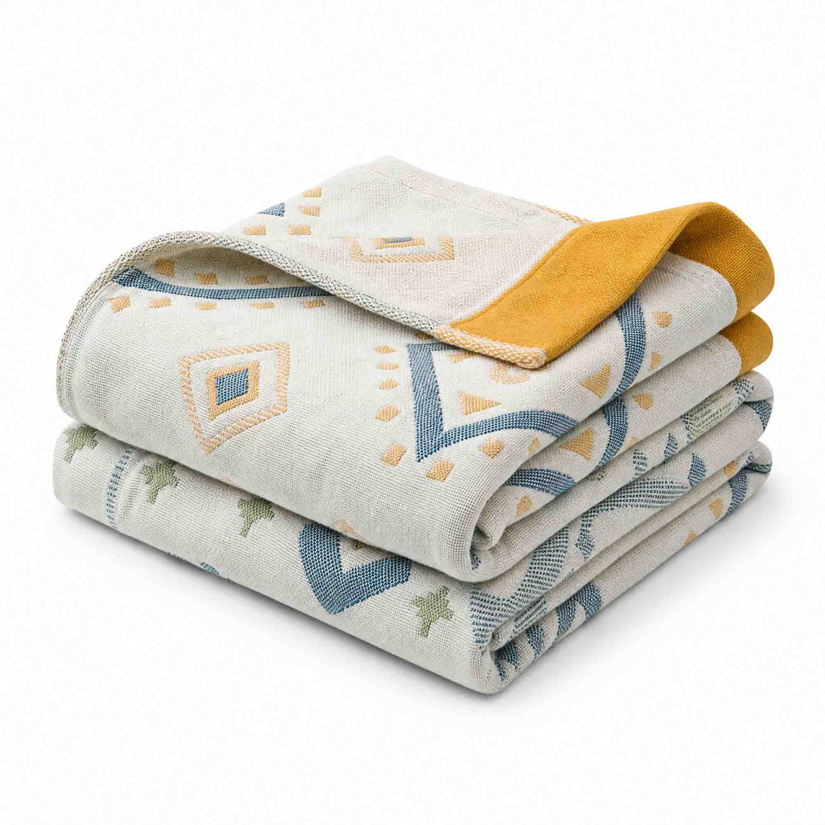Cozy Throw Blanket, Boho Cotton, Machine-Washable Care for Living Rooms, Bedrooms and Everyday Lounging, 12 Color Options image 39