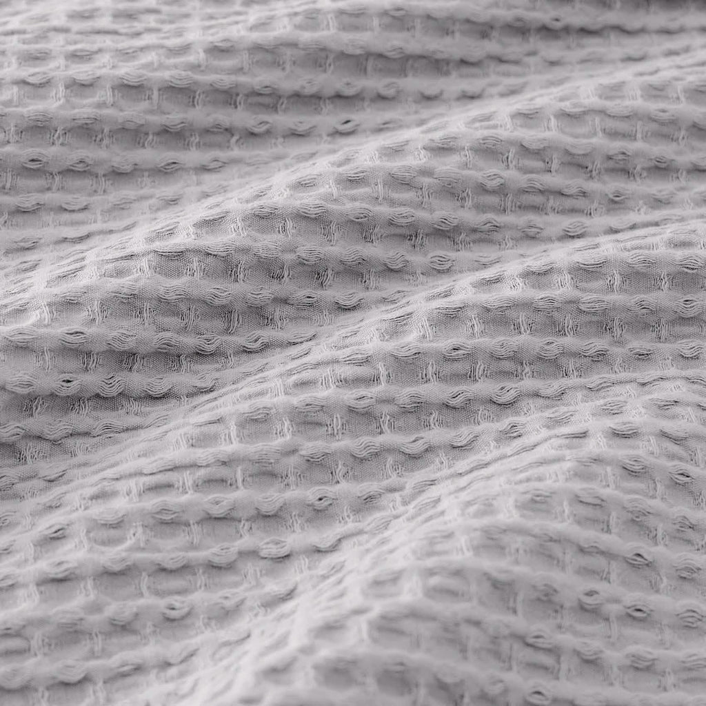 Bed Comforter, Cotton Waffle Weave Set, Breathable Construction for Everyday Bedding and Comfortable Sleep, 5 Sizes and 12 Colors image 39