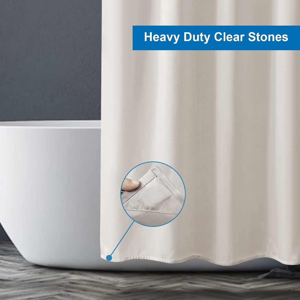 Bathroom Accessory, Waterproof Fabric Shower Curtain Liner, 120, Machine-Washable Care for Guest Baths and Daily Bathroom Routines image 39