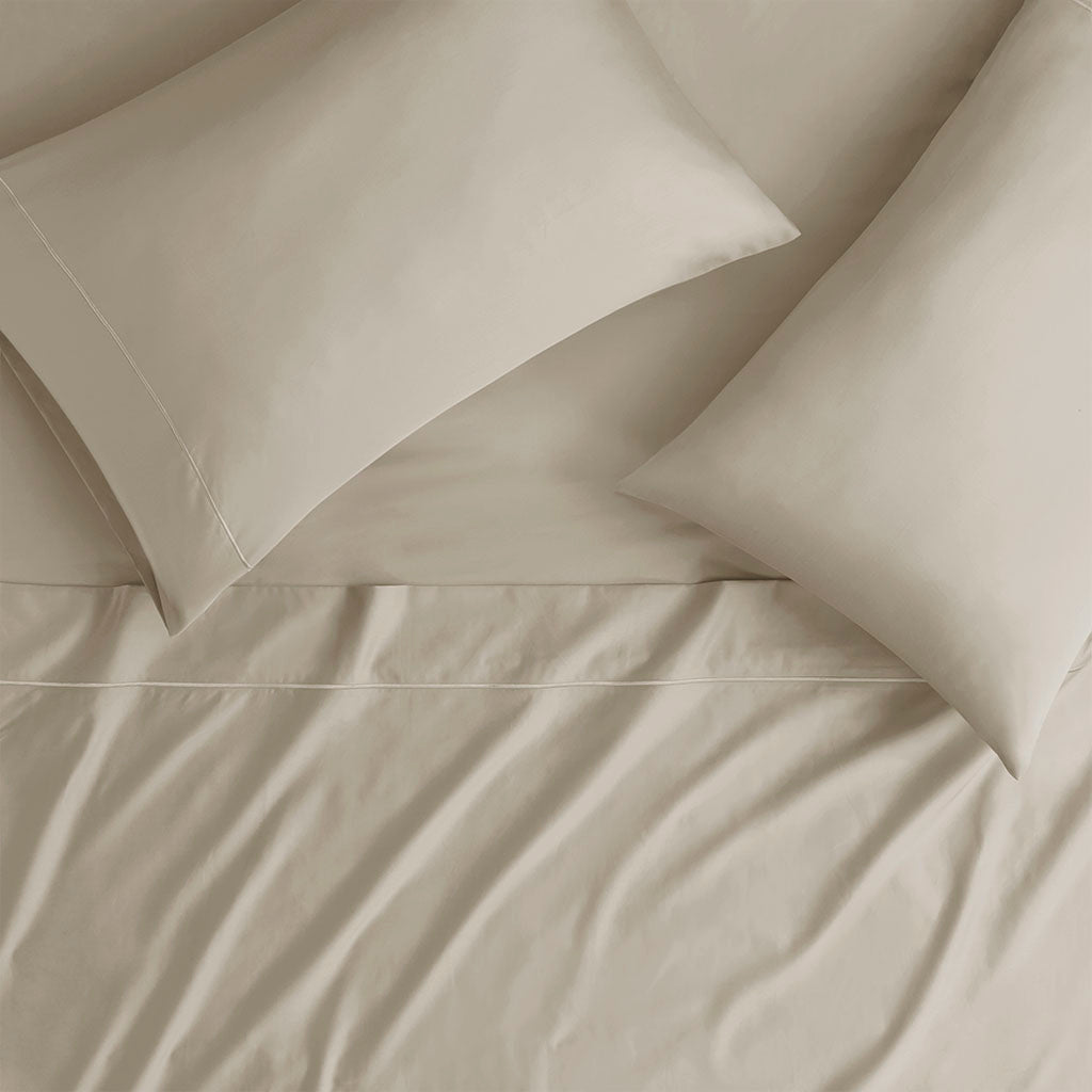 Bed Sheet Set, 600 Thread Count Pima Cotton Pima Cotton, Machine-Washable Care for Everyday Bedroom Comfort and Guest Rooms image 39