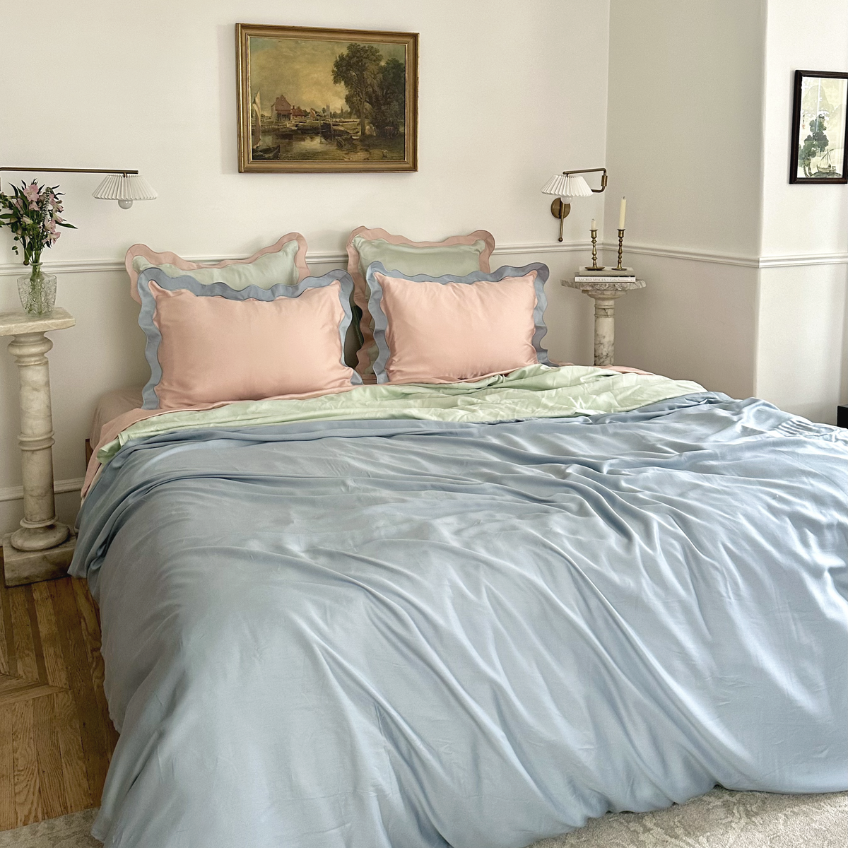 Duvet Cover, Heavenly, Cooling Comfort for Bedroom Layering, Comforter Covers and Everyday Bedding, 2 Sizes and 13 Colors image 39