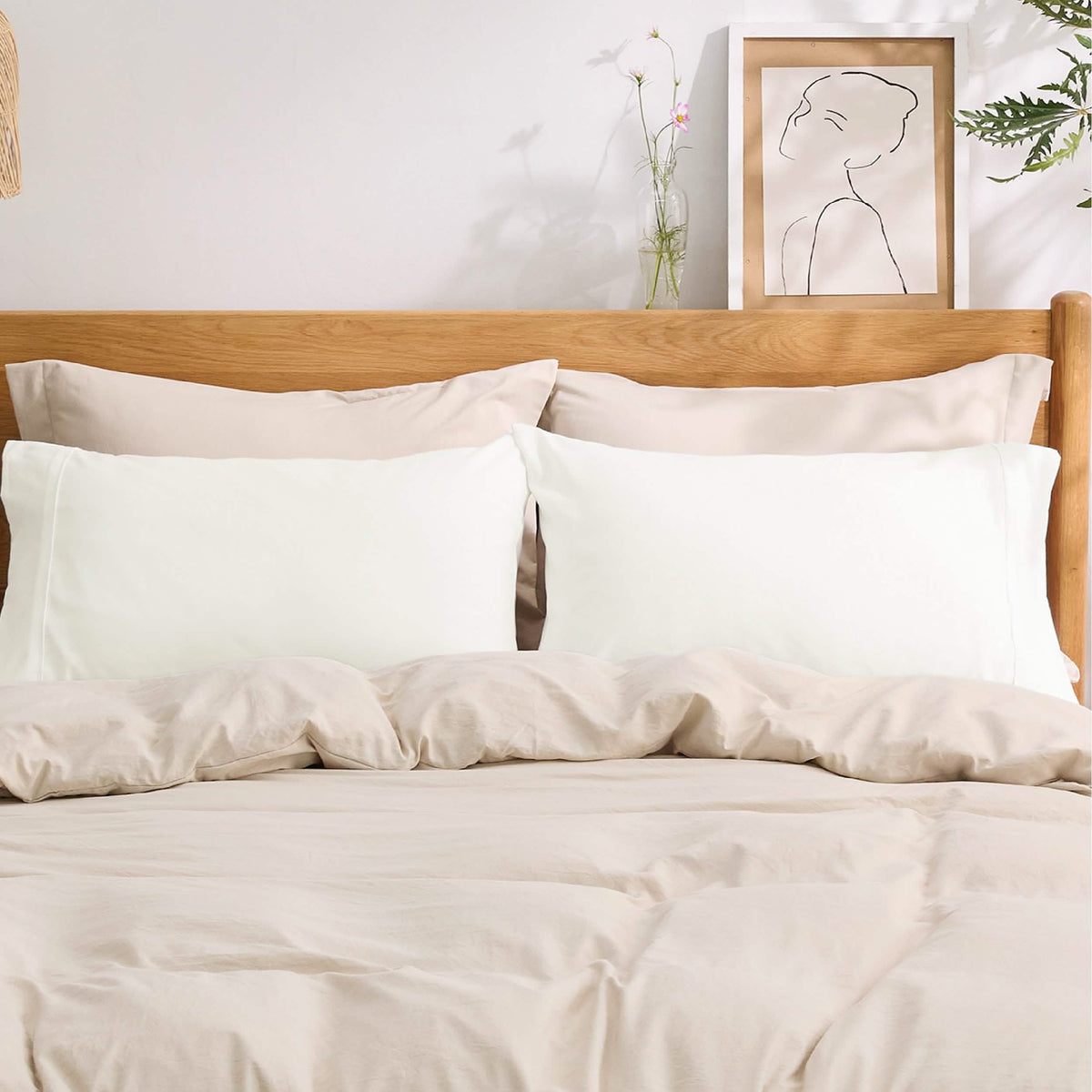 Decorative Pillow Sham, Fade and Stain Resistant Microfiber for Guest Rooms, Headboards and Everyday Bedroom Decor, 4 Sizes and 18 Colors image 39