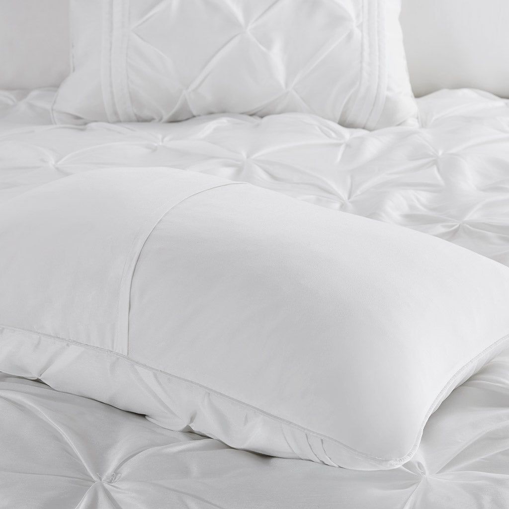 Bed Comforter, Laurel 7 Piece Tufted Set, Machine-Washable Care, Hypoallergenic Comfort for Year-Round Bedroom Comfort and Restful Sleep image 39