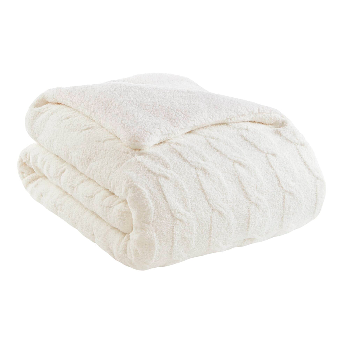 Bed Comforter, Riordan Waffle Knit Chenille Set, Machine-Washable Care for Everyday Bedding and Comfortable Sleep, 3 Sizes and 4 Colors image 39