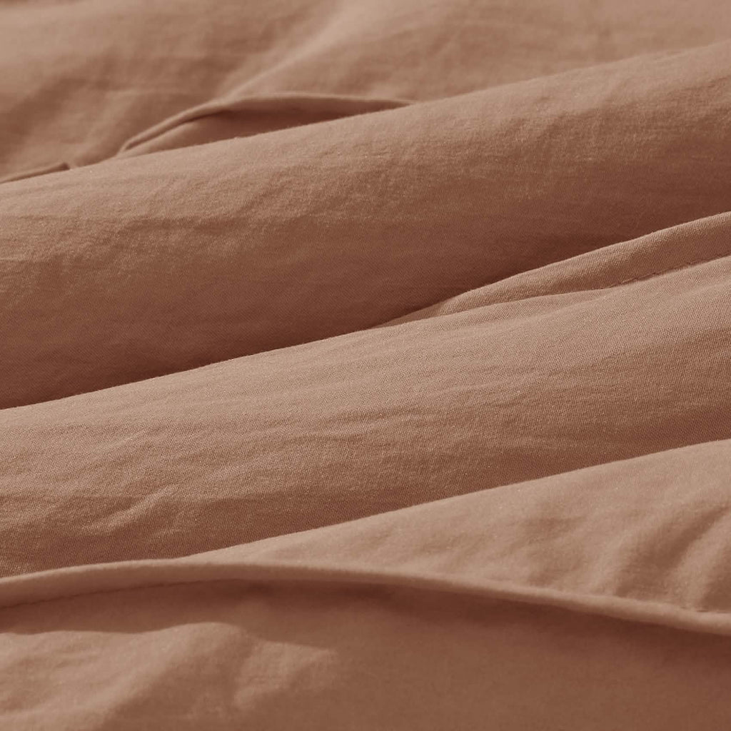 Bed Comforter, Pinch Pleat Set for Year-Round Bedroom Comfort and Restful Sleep, 5 Sizes and 19 Colors image 40