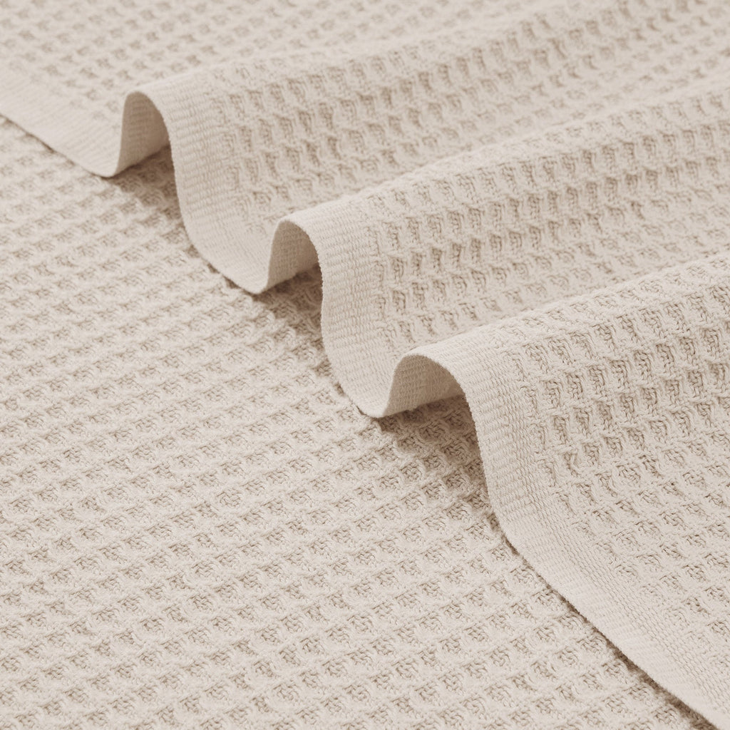 Cozy Throw Blanket, Cotton Waffle Weave, Lightweight Design, Breathable Construction for Living Rooms, Bedrooms and Everyday Lounging image 40