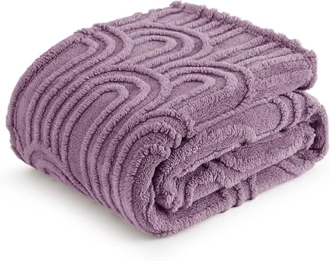 Cozy Throw Blanket, Arch Shaggy Sherpa Fleece, Lightweight Design, Machine-Washable Care for Living Rooms, Bedrooms and Everyday Lounging image 40