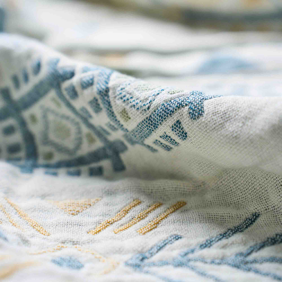 Cozy Throw Blanket, Boho Cotton, Machine-Washable Care for Living Rooms, Bedrooms and Everyday Lounging, 12 Color Options image 41