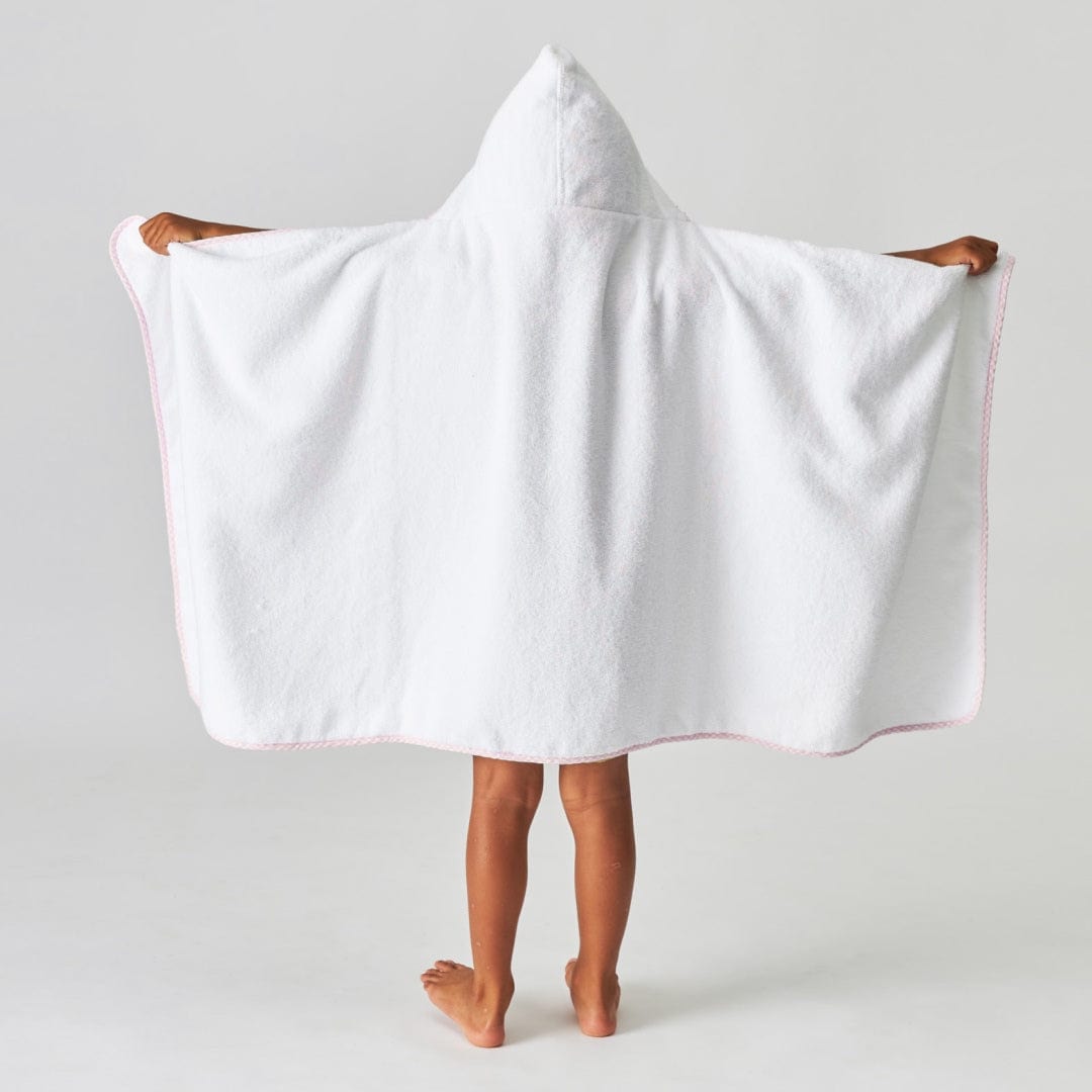 Bath Linen, Kids' Hooded Towel, Organic Cotton Shell for Daily Bathroom Routines and Guest Baths, 15 Color Options image 41