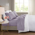 Bed Sheet Set, 600 Thread Count Cooling Cotton Blend 4 Piece, Machine-Washable Care for Everyday Bedroom Comfort and Guest Rooms image 41