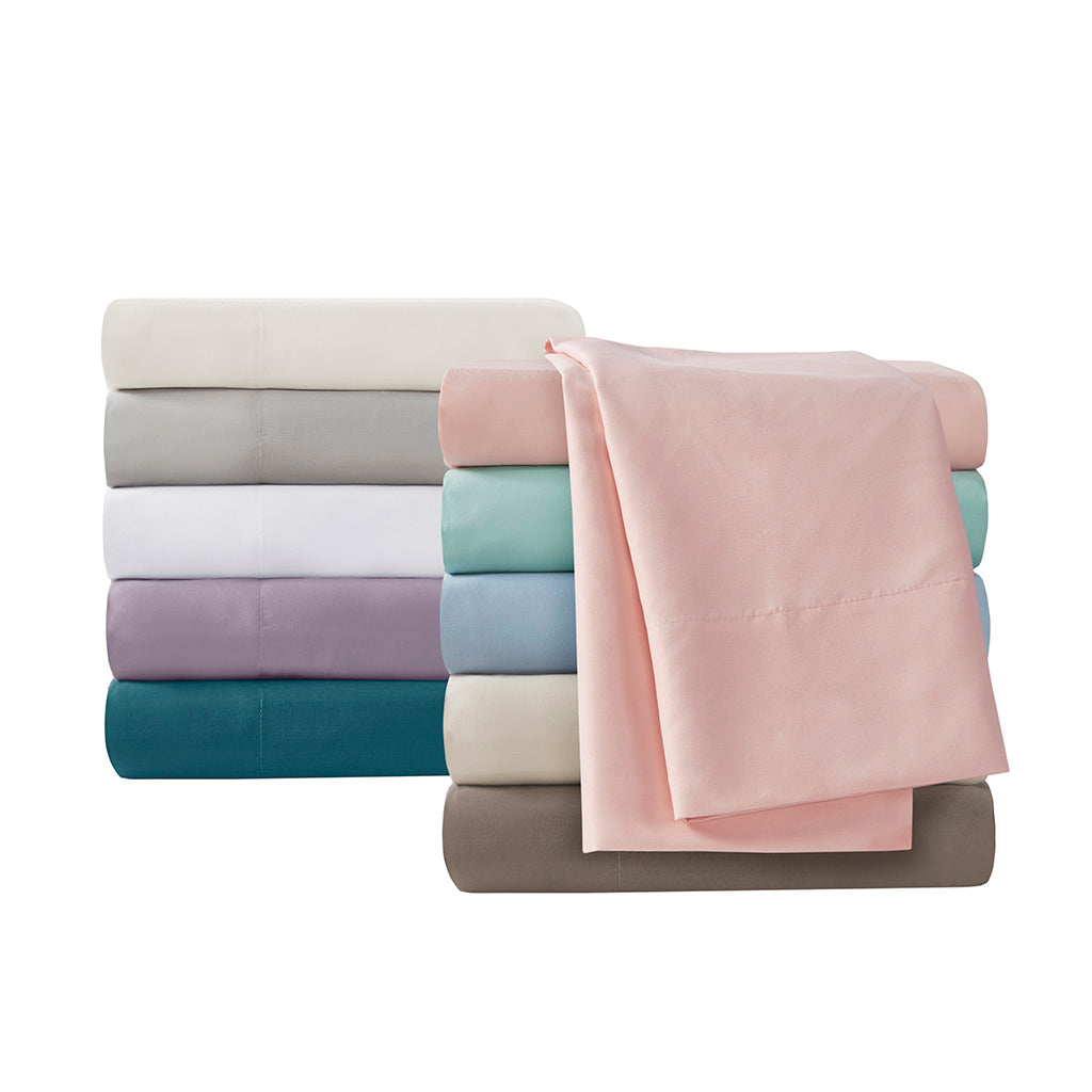 Bed Sheet Set, 3M Microcell Luxurious Brushed Microfiber Deep, Lightweight Design for Master Bedrooms, Guest Beds and Daily Use image 41