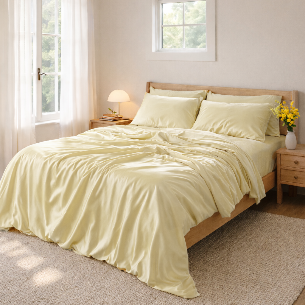 Duvet Cover, Heavenly, Cooling Comfort for Bedroom Layering, Comforter Covers and Everyday Bedding, 2 Sizes and 13 Colors image 41