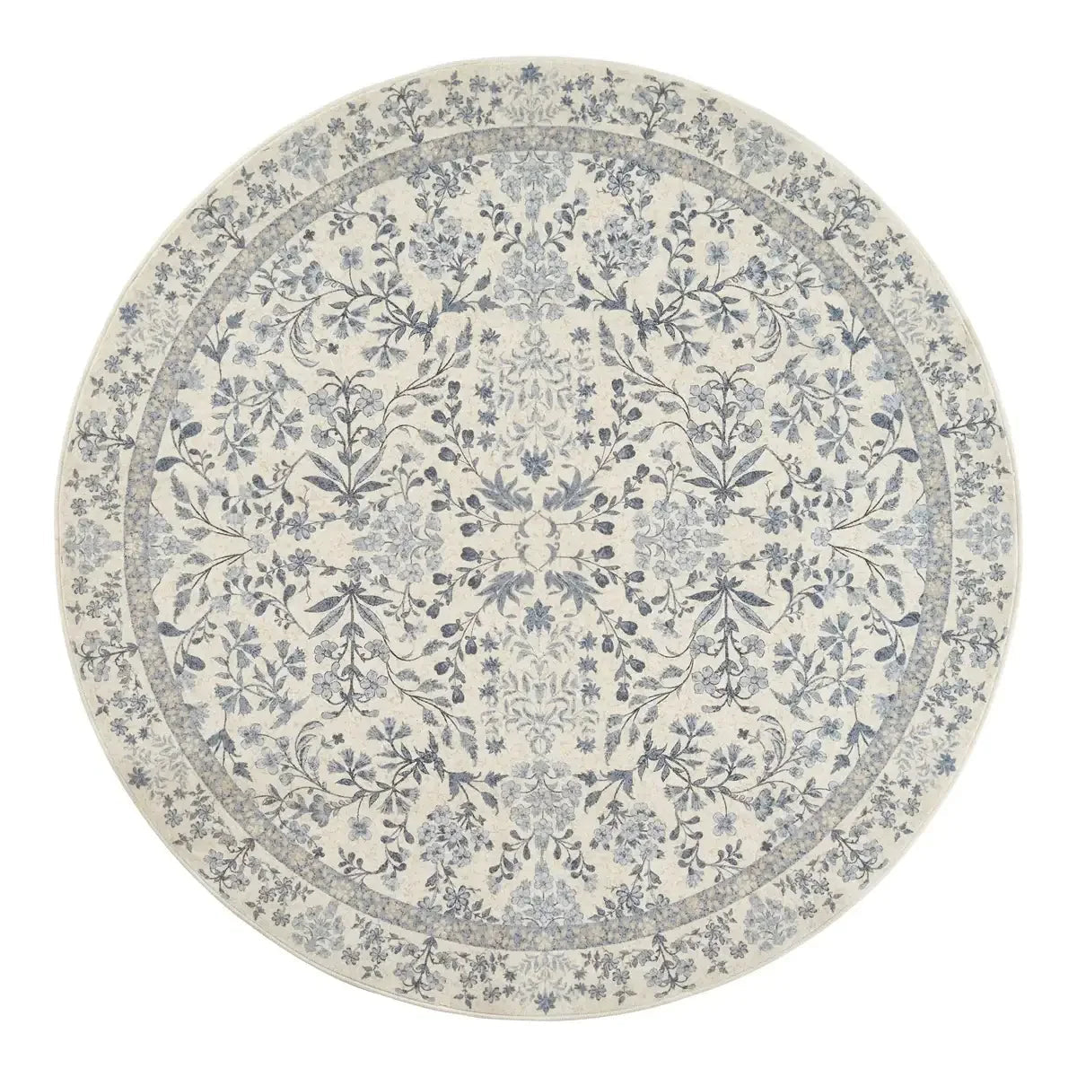 Area Rug, Vintage Foliage Floral, Lightweight Design, Non-Slip Design for Hallways, Dining Spaces and Home Decor, 19 Sizes and 4 Colors image 41