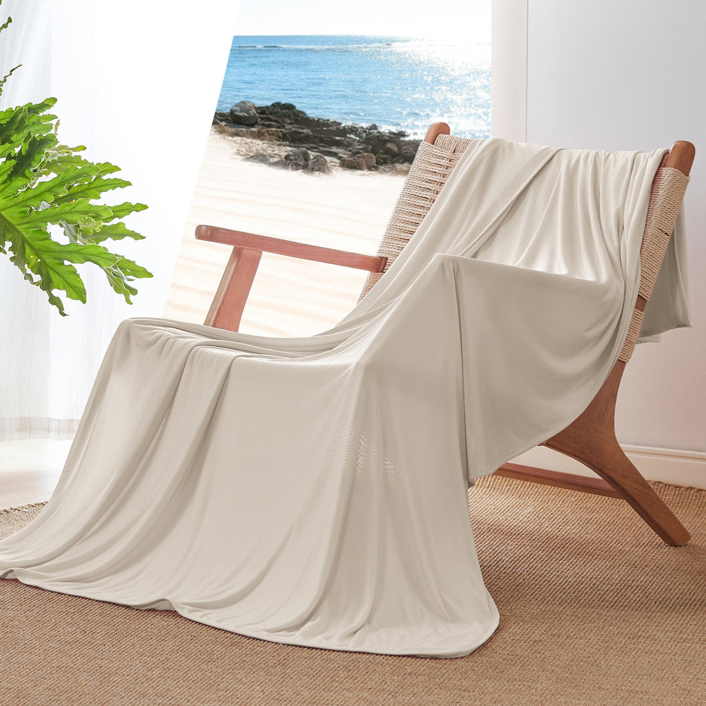 Cozy Throw Blanket, Reversible Cooling for Sofas, Beds and Relaxing at Home, 4 Sizes and 7 Colors image 42