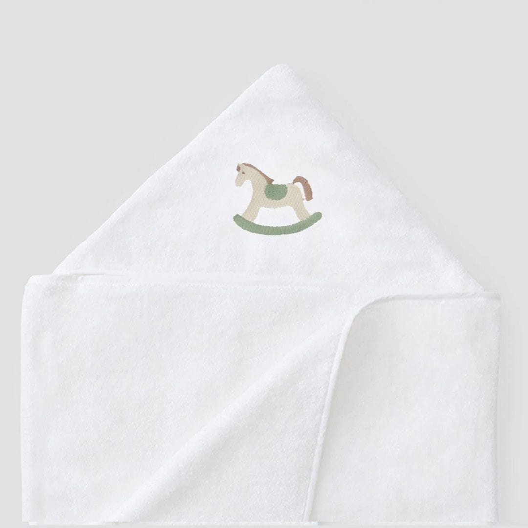 Bath Linen, Kids' Hooded Towel, Organic Cotton Shell for Daily Bathroom Routines and Guest Baths, 15 Color Options image 42