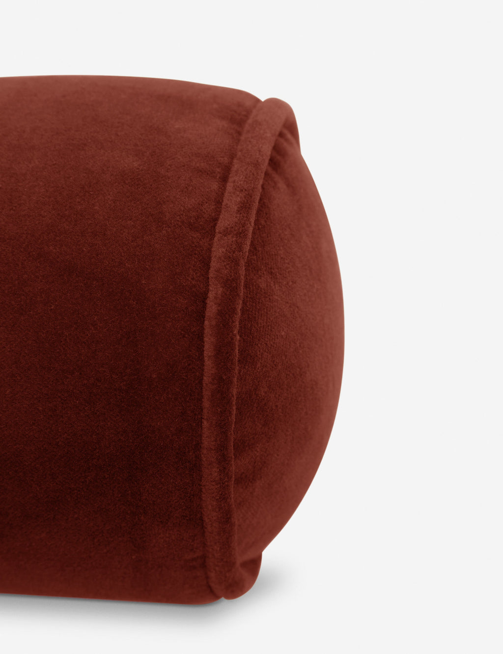 Bed Pillow, Sabine Velvet Bolster for Sleeping, Reading and Bedroom Comfort, 6 Color Options image 42