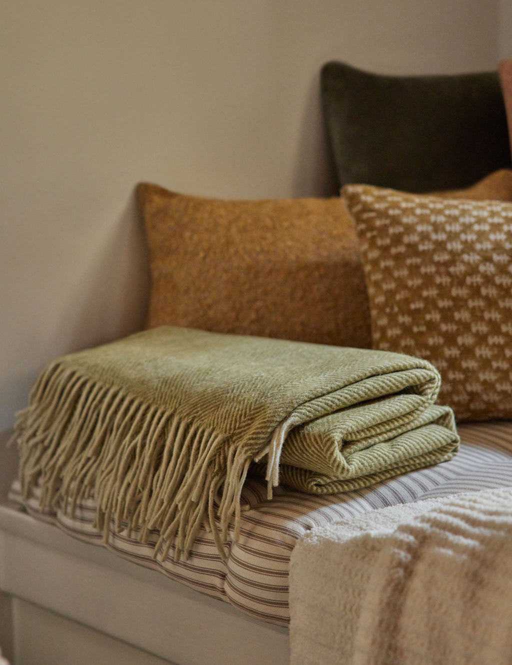 Cozy Throw Blanket, Recycled Wool for Living Rooms, Bedrooms and Everyday Lounging, 2 Color Options image 43