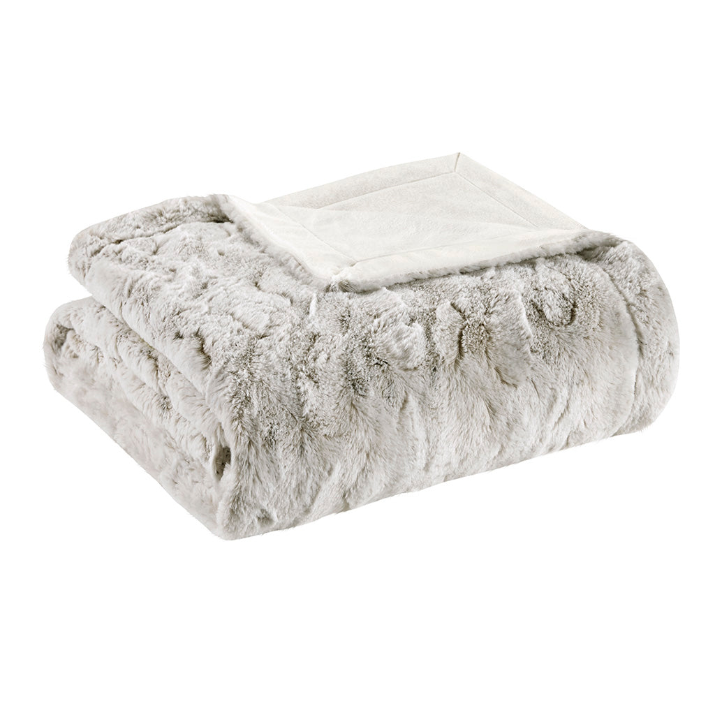 Cozy Throw Blanket, Zuri Oversized Faux Fur, Machine-Washable Care for Sofas, Beds and Relaxing at Home, 10 Color Options image 43
