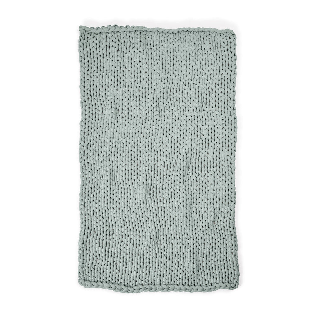 Cozy Throw Blanket, Cotton Weighted for Sofas, Beds and Relaxing at Home, 32 Color Options image 43