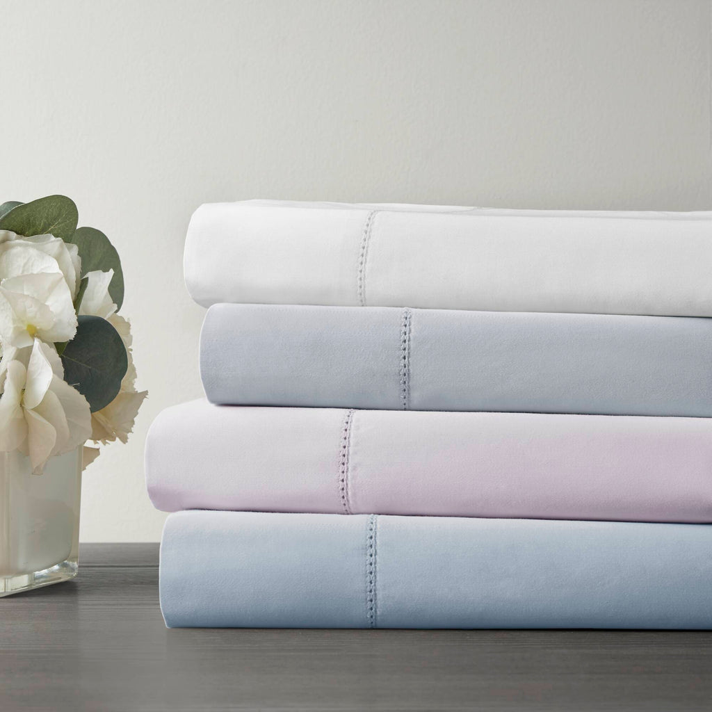 Bed Sheet Set, 500 Thread Count Egyptian Cotton Deep Pocket, Machine-Washable Care for Everyday Bedroom Comfort and Guest Rooms image 44