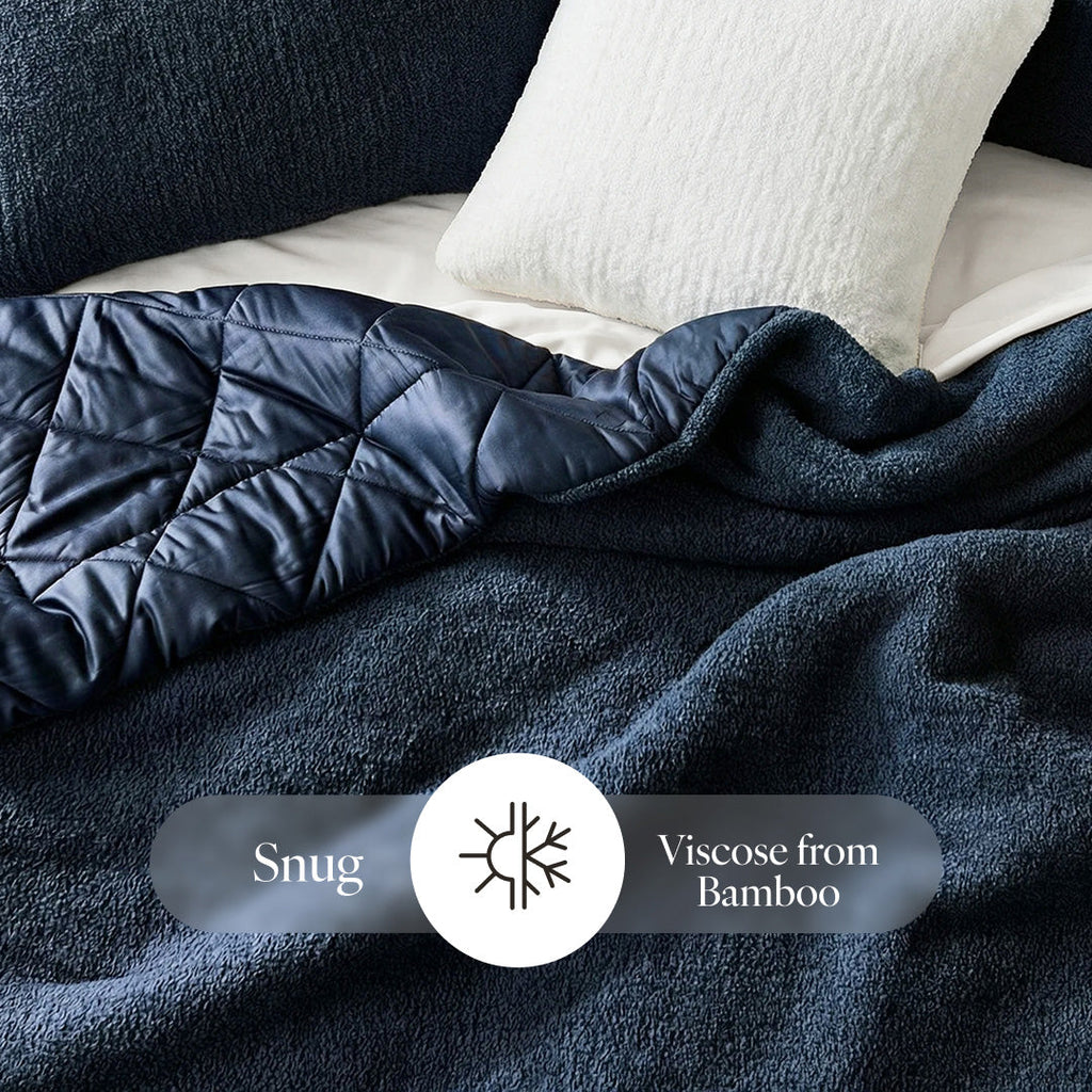 Bed Comforter, Snug, Machine-Washable Care for Year-Round Bedroom Comfort and Restful Sleep, 3 Sizes and 13 Colors image 44