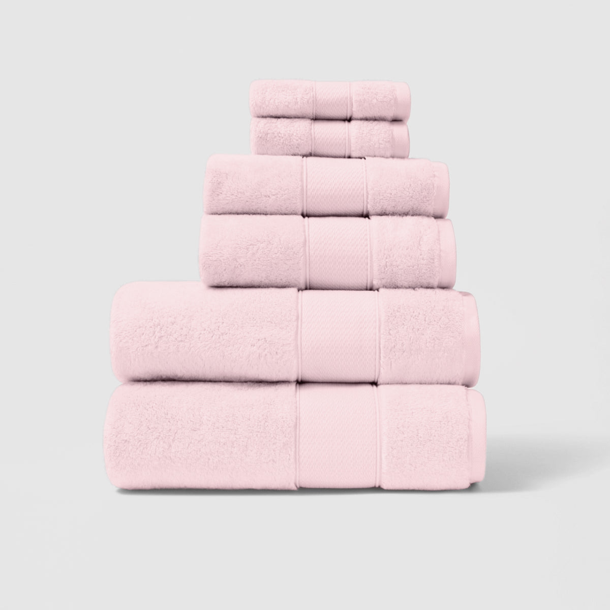 Bath Linen, Plush Towel Collection for Daily Bathroom Routines and Guest Baths, 5 Sizes and 15 Colors image 44