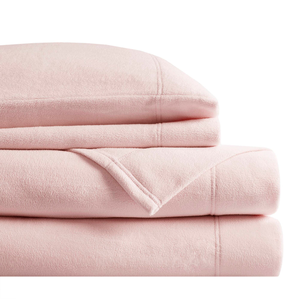 Bed Sheet Set, Micro Fleece, Machine-Washable Care for Everyday Bedroom Comfort and Guest Rooms, 6 Sizes and 15 Colors image 44