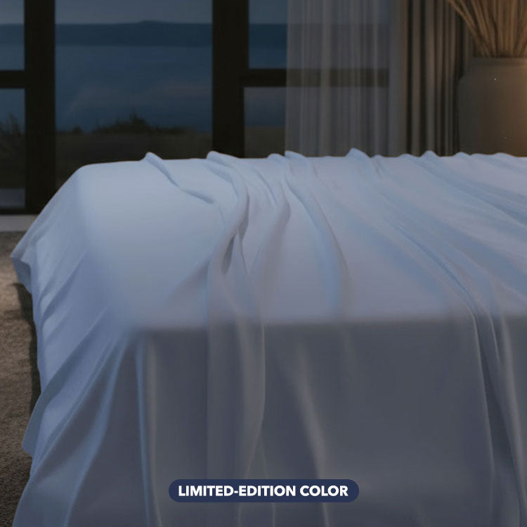 Bed Sheet Set, Nightfall, Cooling Comfort, Lightweight Design for Master Bedrooms, Guest Beds and Daily Use, 5 Sizes and 5 Colors image 44