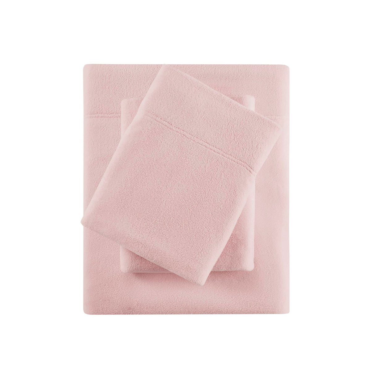 Bed Sheet Set, Micro Fleece, Machine-Washable Care for Everyday Bedroom Comfort and Guest Rooms, 6 Sizes and 15 Colors image 45