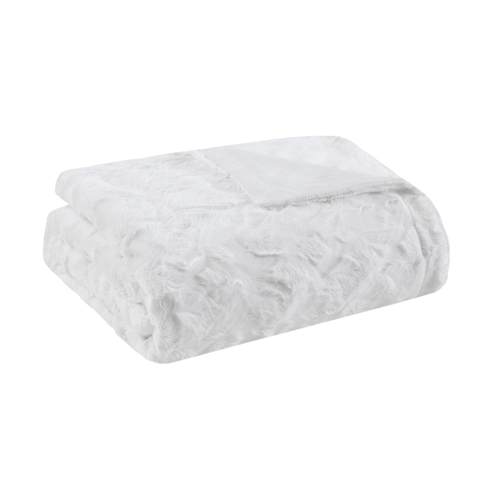 Cozy Throw Blanket, Zuri Oversized Faux Fur, Machine-Washable Care for Sofas, Beds and Relaxing at Home, 10 Color Options image 45