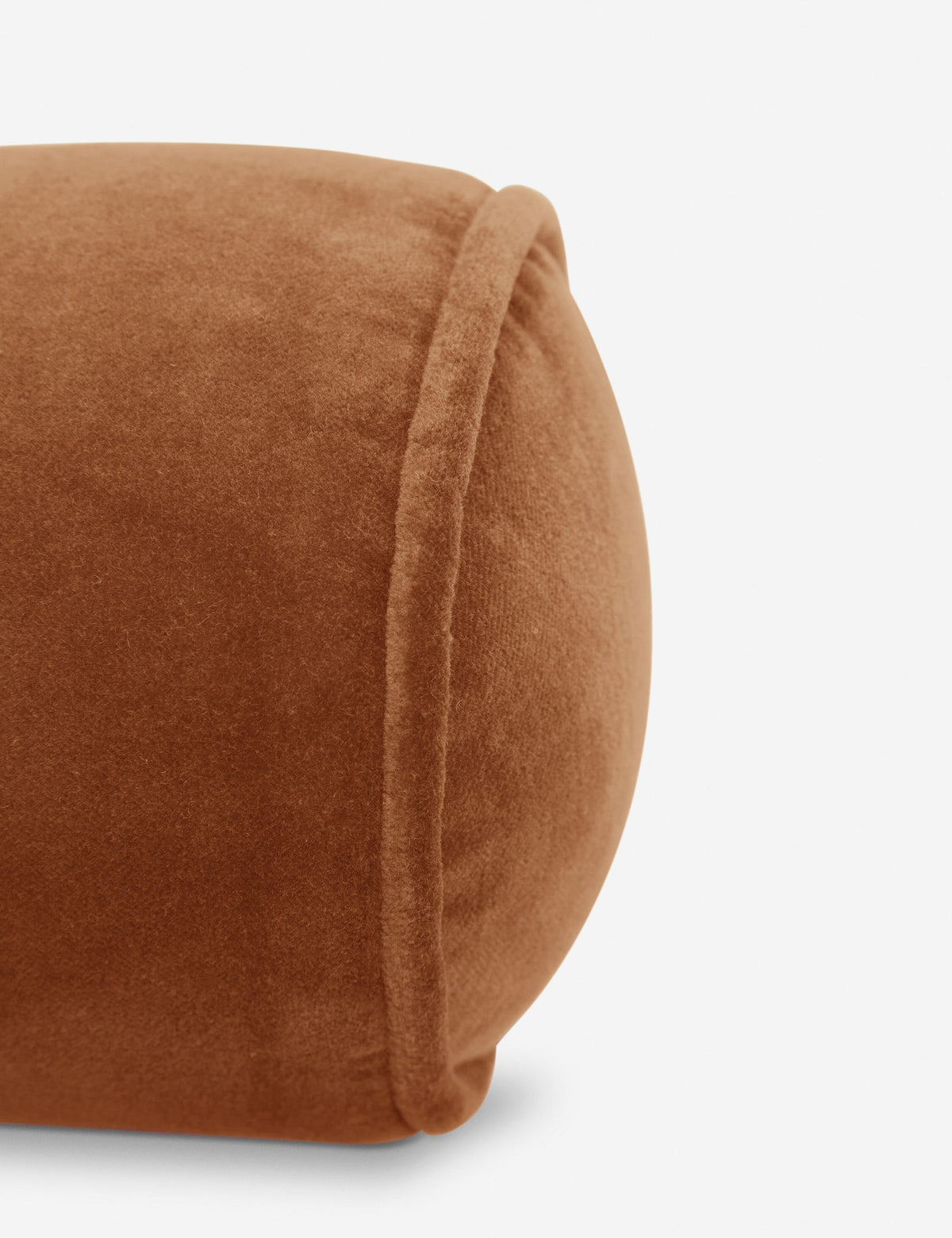 Bed Pillow, Sabine Velvet Bolster for Sleeping, Reading and Bedroom Comfort, 6 Color Options image 45