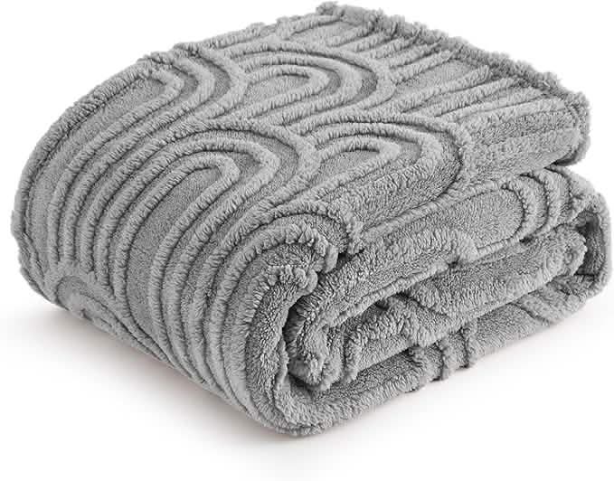 Cozy Throw Blanket, Arch Shaggy Sherpa Fleece, Lightweight Design, Machine-Washable Care for Living Rooms, Bedrooms and Everyday Lounging image 45