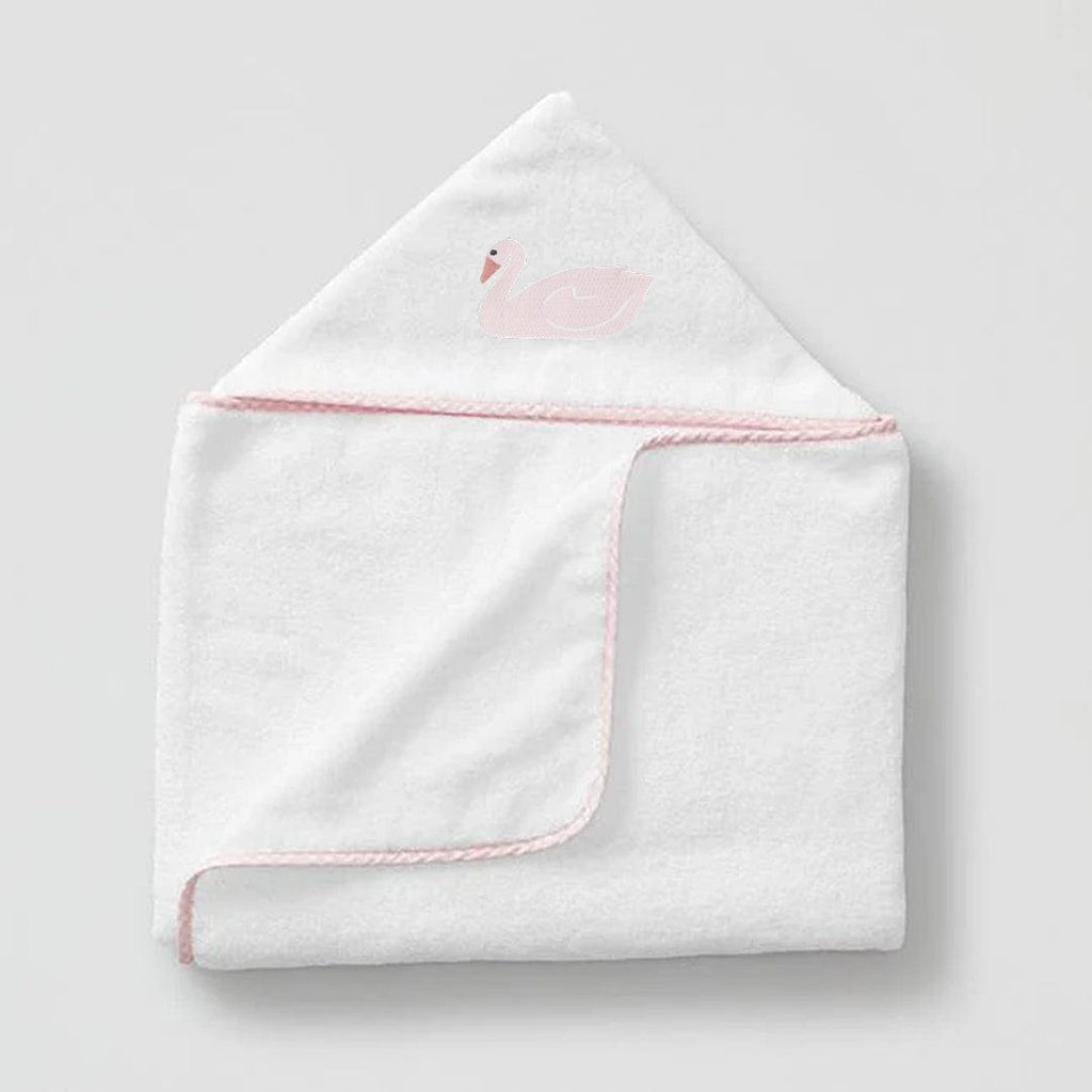 Bath Linen, Kids' Hooded Towel, Organic Cotton Shell for Daily Bathroom Routines and Guest Baths, 15 Color Options image 45