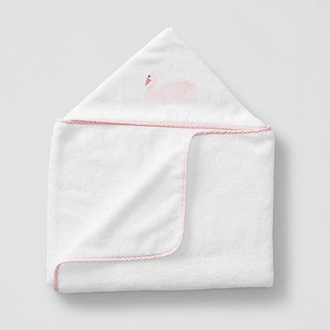 Bath Linen, Kids' Hooded Towel, Organic Cotton Shell for Daily Bathroom Routines and Guest Baths, 15 Color Options image 45