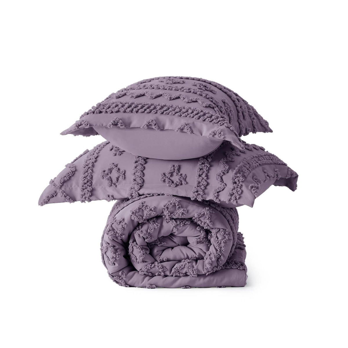 Bed Comforter, Boho Deluxe Embroidery Set, Breathable Construction, Machine-Washable Care for Everyday Bedding and Comfortable Sleep image 46