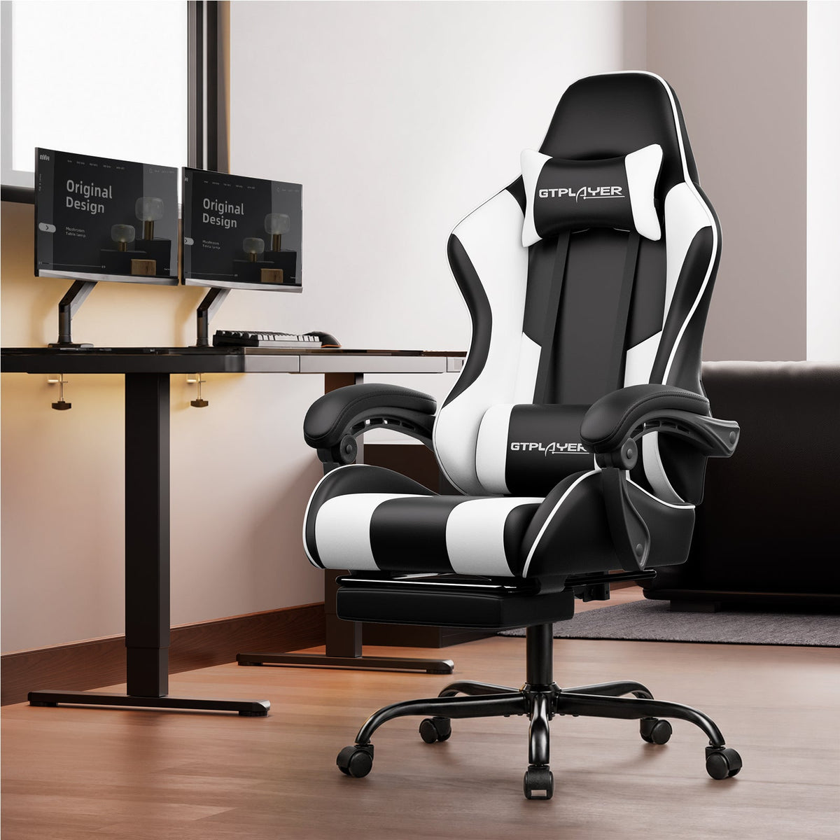 Ergonomic Foot Cushion, Footrest Series GT800A, Adjustable Design for Desks, Home Offices and Seated Comfort, 6 Color Options image 46
