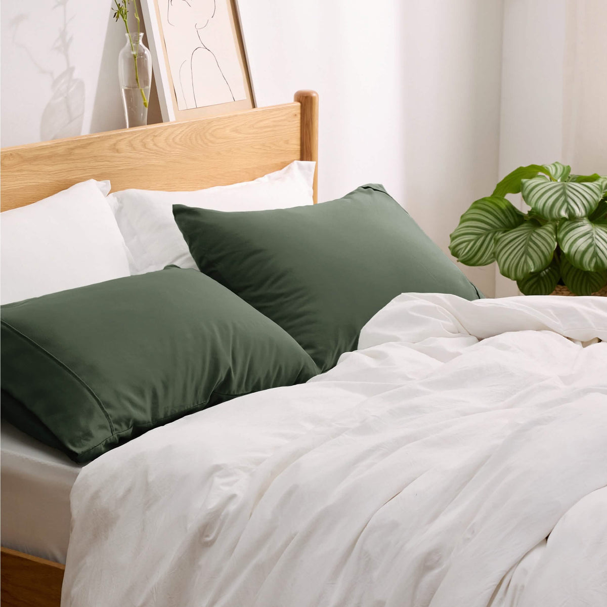 Decorative Pillow Sham, Fade and Stain Resistant Microfiber for Guest Rooms, Headboards and Everyday Bedroom Decor, 4 Sizes and 18 Colors image 46